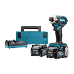 TD001GM201: Thân máy + Sạc nhanh(DC40RA) + 2 pin 4.0Ah(BL4040) + Thùng Makpac số 2(821550-0)