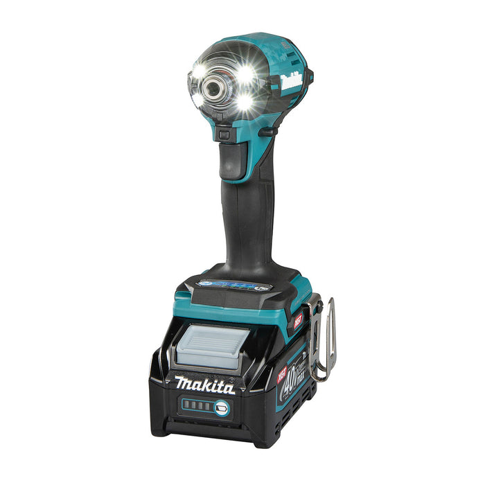 Máy vặn vít Makita TD002G dùng Pin 40Vmax XGT, đuôi lục giác 6.35mm (1/4 inch), lắp mũi vít 1 chạm