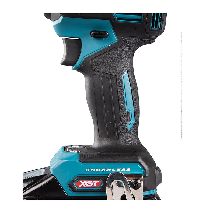 Máy vặn vít Makita TD003G dùng Pin 40Vmax XGT, đuôi lục giác 6.35mm (1/4 inch), lắp mũi vít 1 chạm