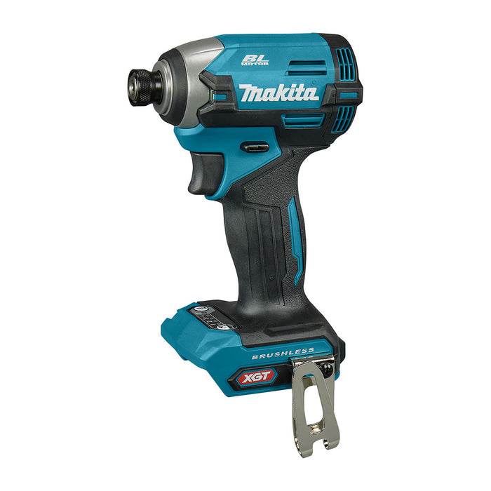 Máy vặn vít Makita TD003G dùng Pin 40Vmax XGT, đuôi lục giác 6.35mm (1/4 inch), lắp mũi vít 1 chạm