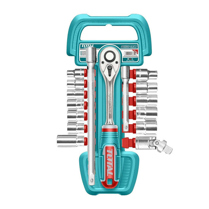 Bộ đầu tuýp 17 chi tiết cốt 1/2 inch TOTAL THT121171