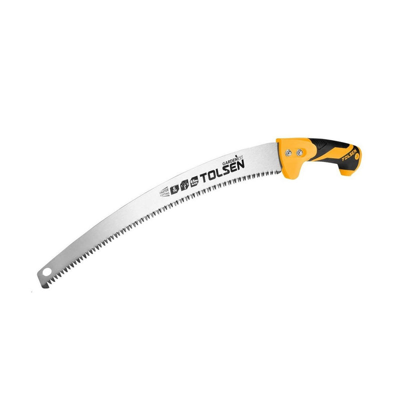 Cưa cong tay cầm nhựa, lưỡi cưa thép 65Mn 350mm/14 inch TOLSEN 31045 (NEW)