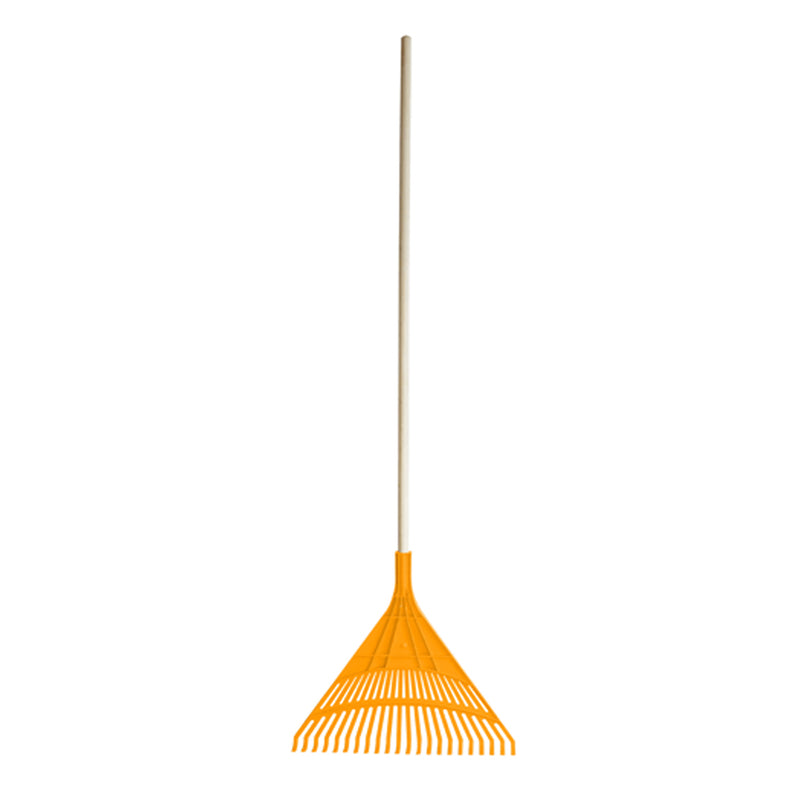 Cây cào nhựa 510x1580mm, 22 răng, tay cấm gỗ tự nhiên TOLSEN 57550