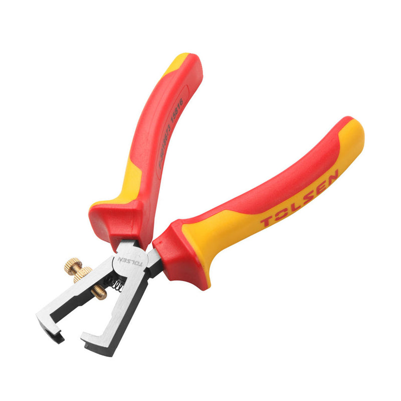 Kìm tuốt dây cách điện 1000V / 160mm/6 inch TOLSEN V38176