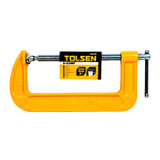Cảo chữ G 3 - 8 inch TOLSEN, thanh sơn tĩnh điện, thanh ren mạ kẽm