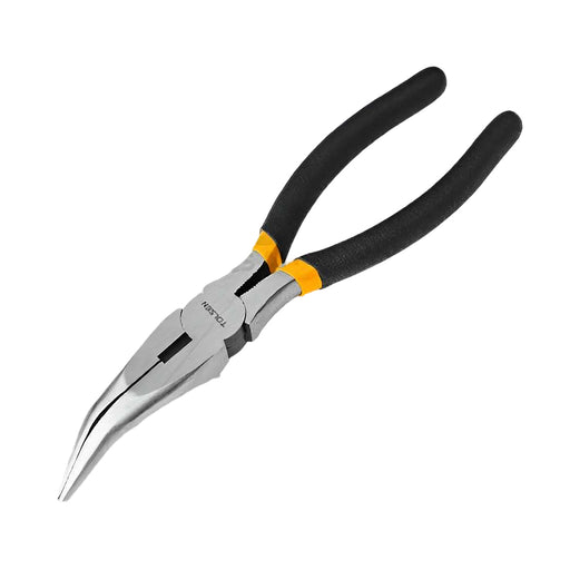 Kìm nhọn mũi cong 6 - 8 inch, tay cầm nhúng TOLSEN