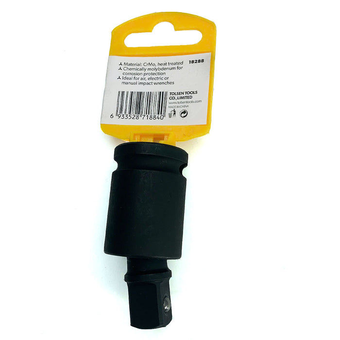 Đầu nối lắc léo đen công nghiệp cốt 1/2 inch, thép CrMo TOLSEN 18288