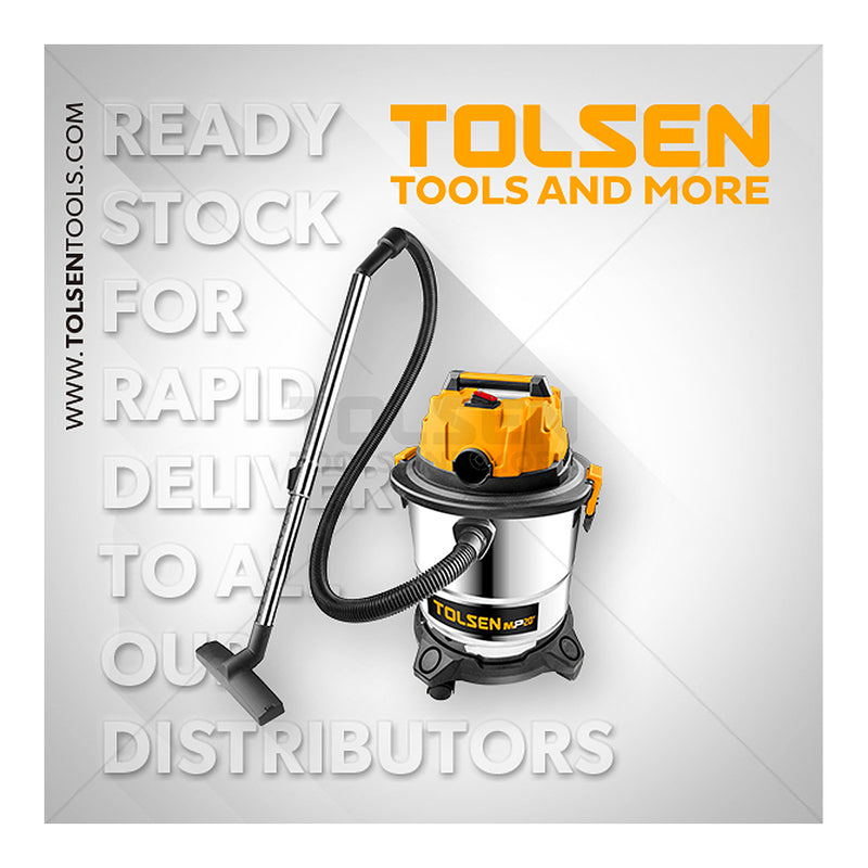 Thân máy hút bụi 150W - Pin MP20V TOLSEN 87338 (Chỉ có thân máy, không đi kèm pin bake sạc)