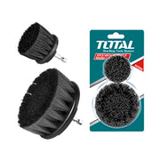 Bộ 2 bàn chải nhựa xoay sợi 2 inch & 3.5 inch TOTAL