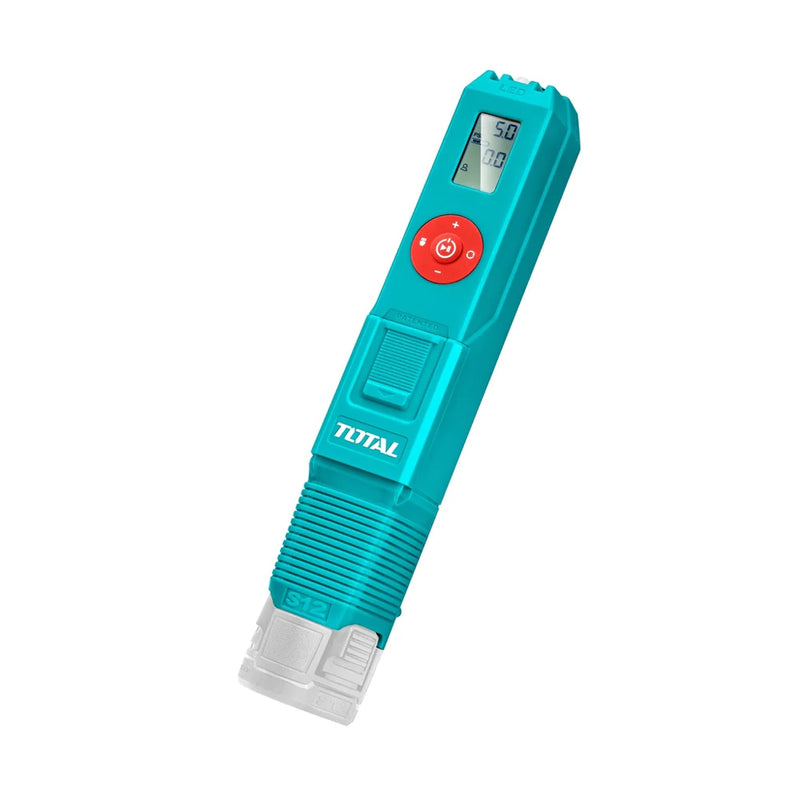Máy bơm hơi cầm tay tự động dùng Pin 12V TOTAL TACLI12011