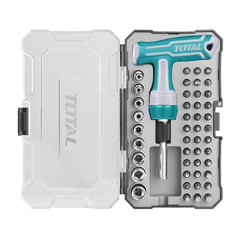 Bộ tua vít vặn tay cầm T 47 chi tiết Total TACSD30476