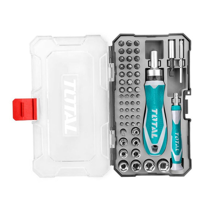 Bộ tua vít 55 chi tiết Total TACSD30556