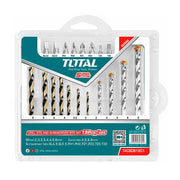 Bộ 19 Mũi khoan kim loại bê tông và Mũi bắt vít TOTAL TACSDB1901