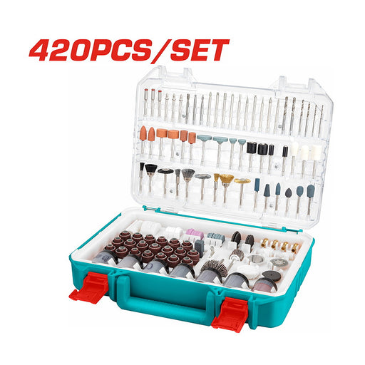 Bộ 420 linh kiện Máy mài thẳng TOTAL TAKMG4208