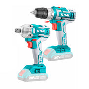 Bộ combo Máy siết buloong và Máy khoan dùng Pin 20V TOTAL TCKLI2007