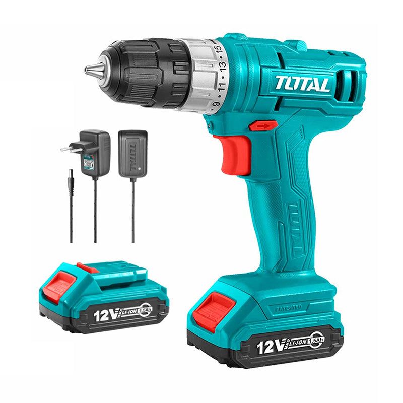 Chi tiết Máy khoan dùng Pin 12V TOTAL TDLI1211