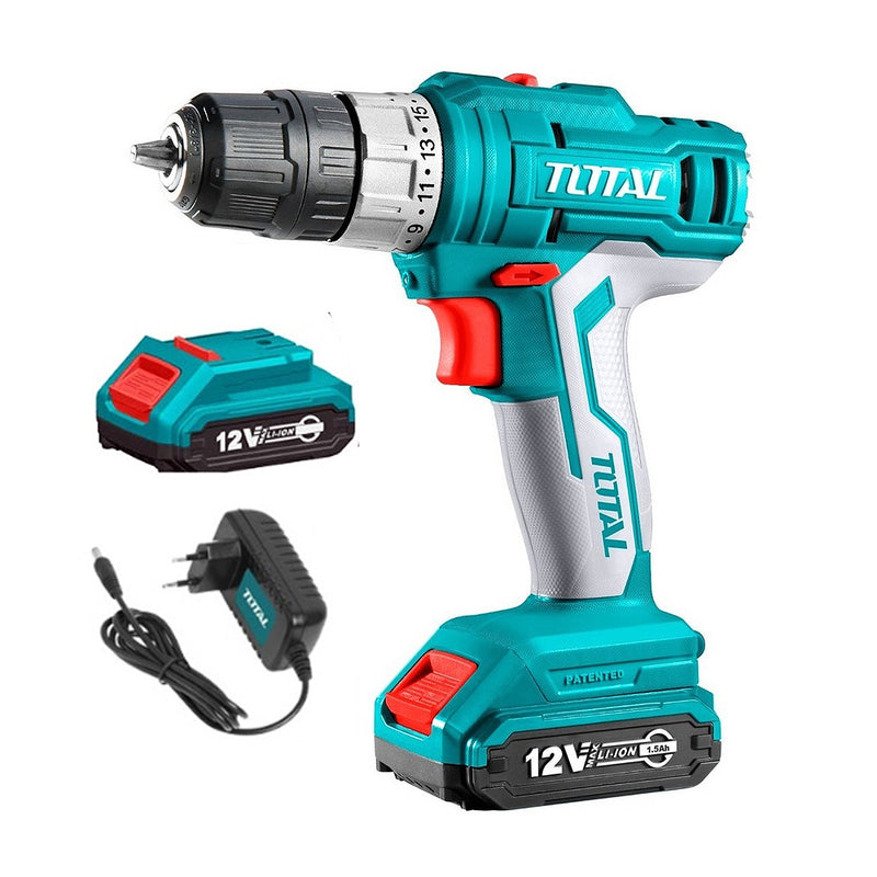 Chi tiết Máy khoan dùng Pin 12V TOTAL TDLI1221