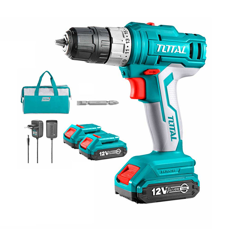 Chi tiết Máy khoan dùng Pin 12V TOTAL TDLI1222