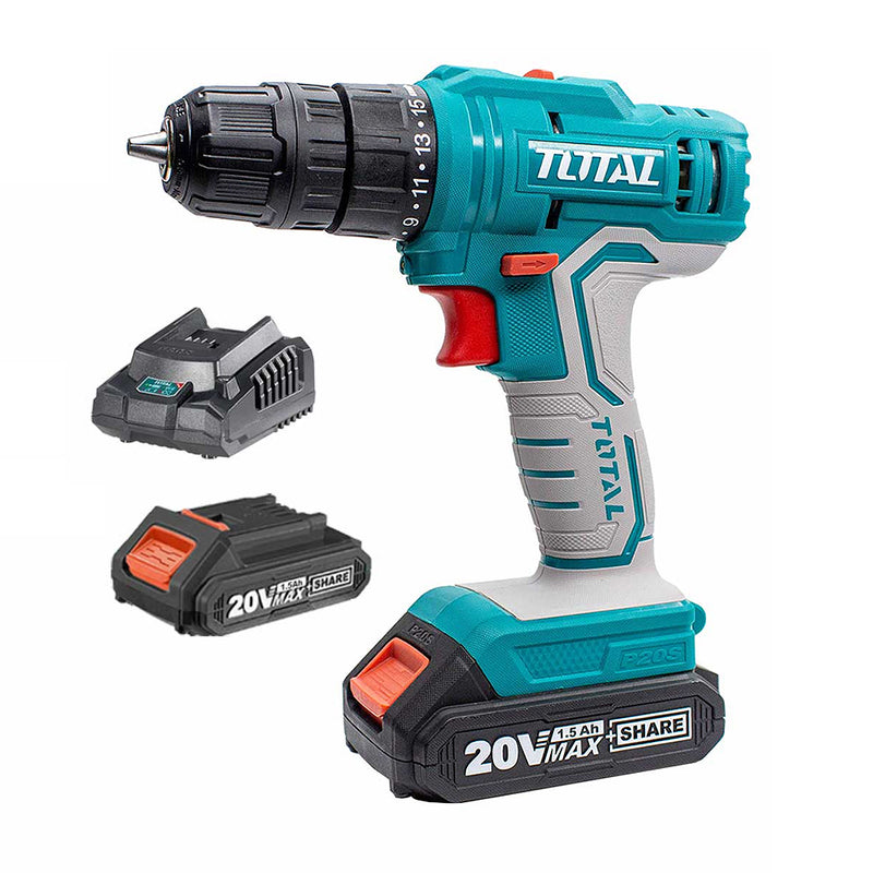Chi tiết Máy khoan dùng Pin PS20S TOTAL TDLI20011