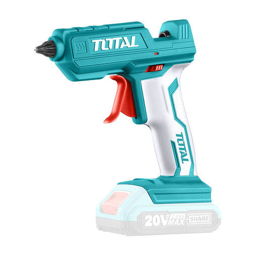 Chi tiết súng bắn keo dùng Pin 20V TOTAL TGGLI2001