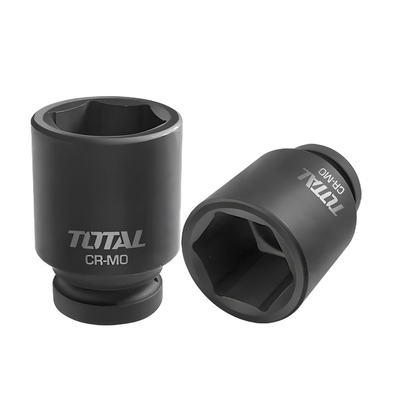 Đầu tuýp đen lục giác vuông 1 inch 19-48mm TOTAL