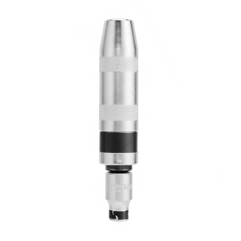 Chi tiết Bộ13 đầu siết tác động gồm: 1 đầu siết tác động, 1 Bộ chuyển đổi 1/2 inch -5/16 inch , 13 tua vít : SL5 、 SL6 、 SL8 、 SL9 、 PH1 、 PH2 x 2 、 PH3 、 PH4 、 H4 、 H5 、 H6 、 H8, Mũi tua vít : Mạ niken. Chất liệu : Cr-V, xử lý nhiệt. Đóng gói bằng hộp nhựa