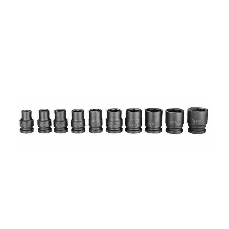 Bộ 10 đầu tuýp Impact DR cốt 1/2 inch TOTAL THISTD12101