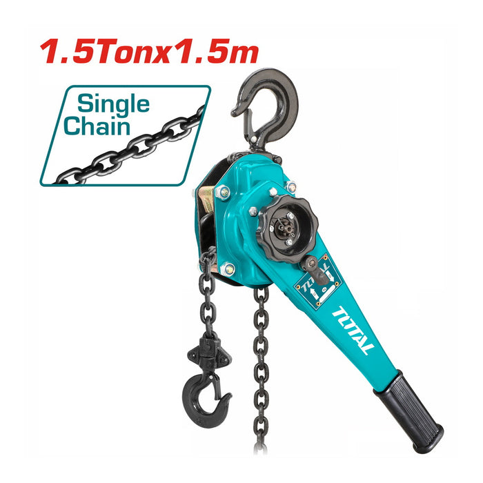 Palang xích đòn bẩy trọng lượng nâng từ 0.75 tấn - 3 tấn Total xích đơn
