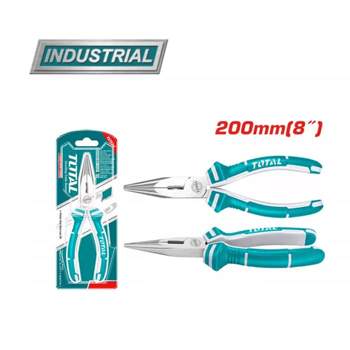 Kìm mũi nhọn mỏ dài 200mm (8 inch) TOTAL THT120806P