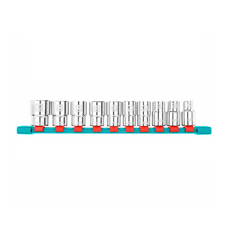 Bộ 10 đầu tuýp cốt 1/2 inch TOTAL THT121101