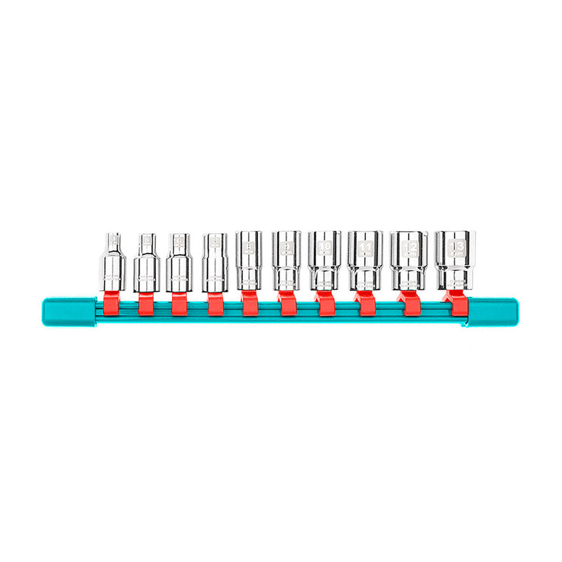 Bộ 10 đầu tuýp cốt 1/4 inch TOTAL THT1411023