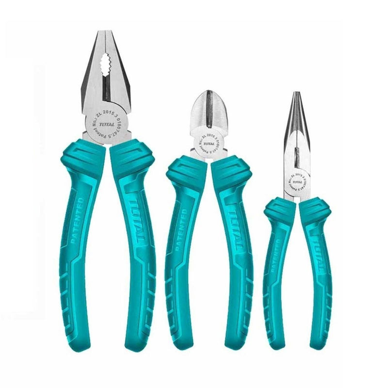 Bộ 3 kìm răngcắt và Mũi nhọn TOTAL THT1K0311