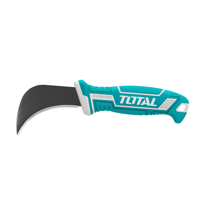 Dao rọc cáp lưỡi cong TOTAL THT51886 kích thước 180mm