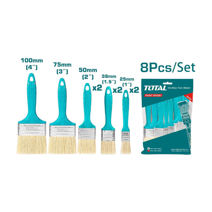 Bộ 8 Cọ sơn TOTAL THT8450801