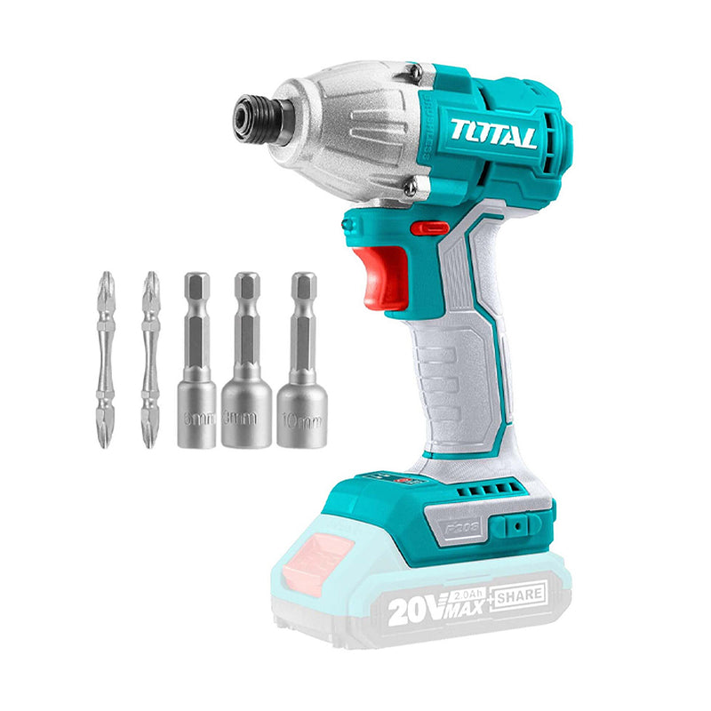 Chi tiết Máy siết vít dùng Pin 20V TOTAL TIRLI20030