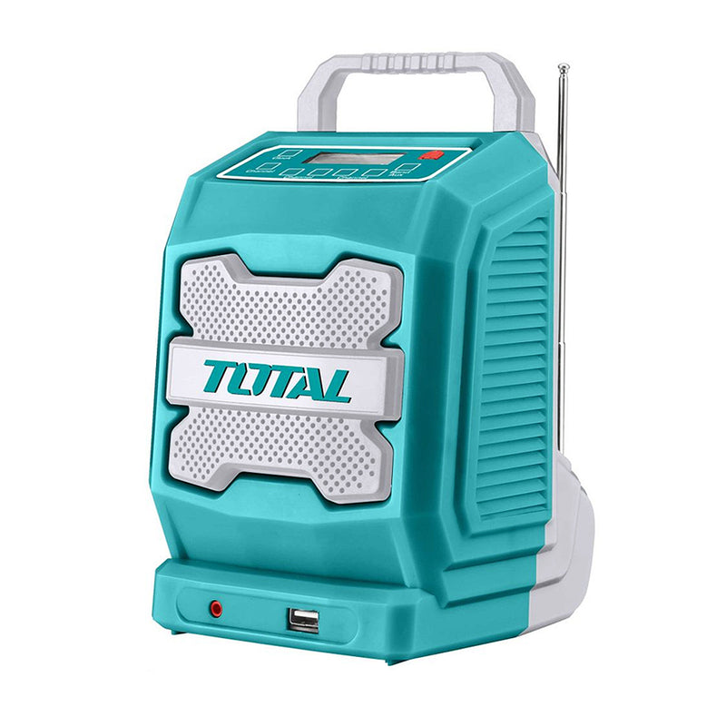 Radio công trường dùng Pin 20V TOTAL TJRLI2001