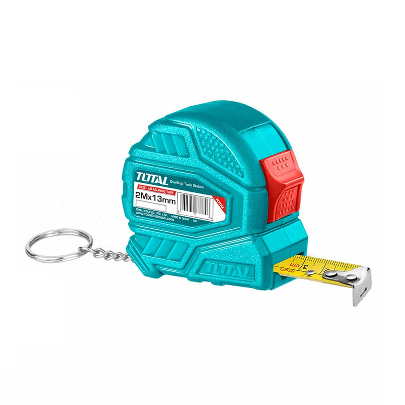 Thước kéo thép nền vàng 2m-8m TOTAL