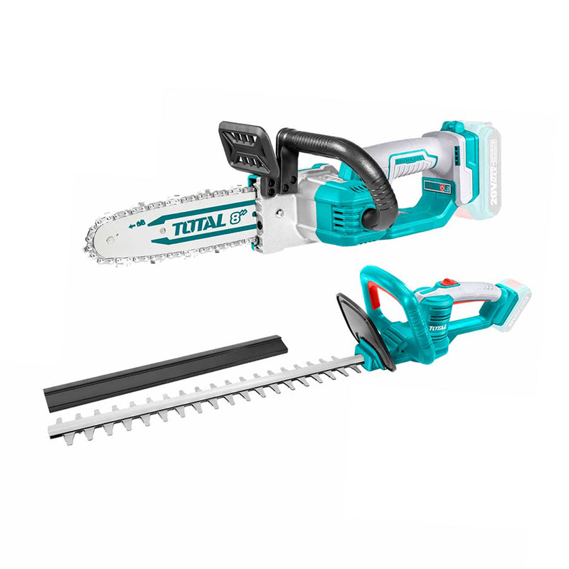 Bộ combo Máy cưa xích TGSLI20851 & Máy cắt hàng rào THTLI20018 dùng Pin 20V TOTAL TOSLI23044