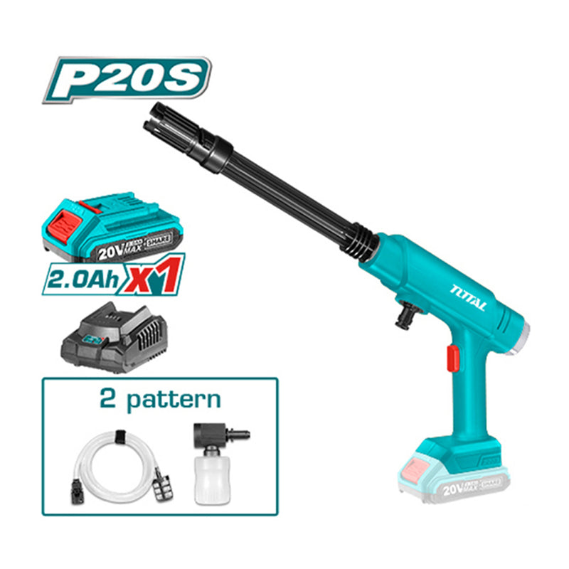 Máy xịt rửa dùng Pin 20V TOTAL TPWLI20282