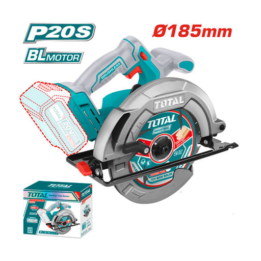 Máy cưa đĩa tròn dùng Pin 20V (không kèm Pin & sạc) TOTAL TSLI1851
