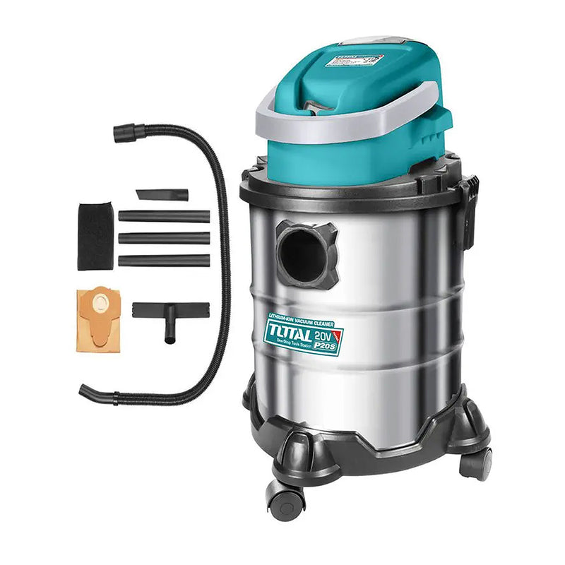 Chi tiết Máy hút bụi 20L dùng Pin ‑Ion 20V TOTAL TVLI2005