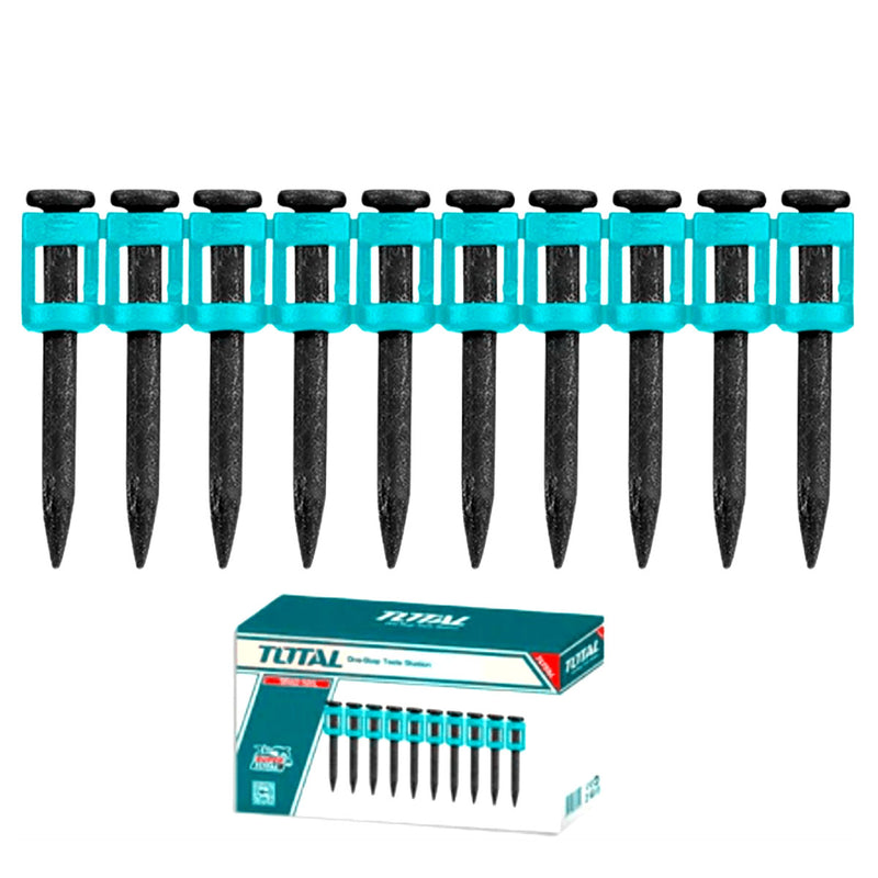 Hộp 1000 đinh bắn bê tông TOTAL chiều dài từ 27mm - 38mm, đường kính đinh 2.9mm