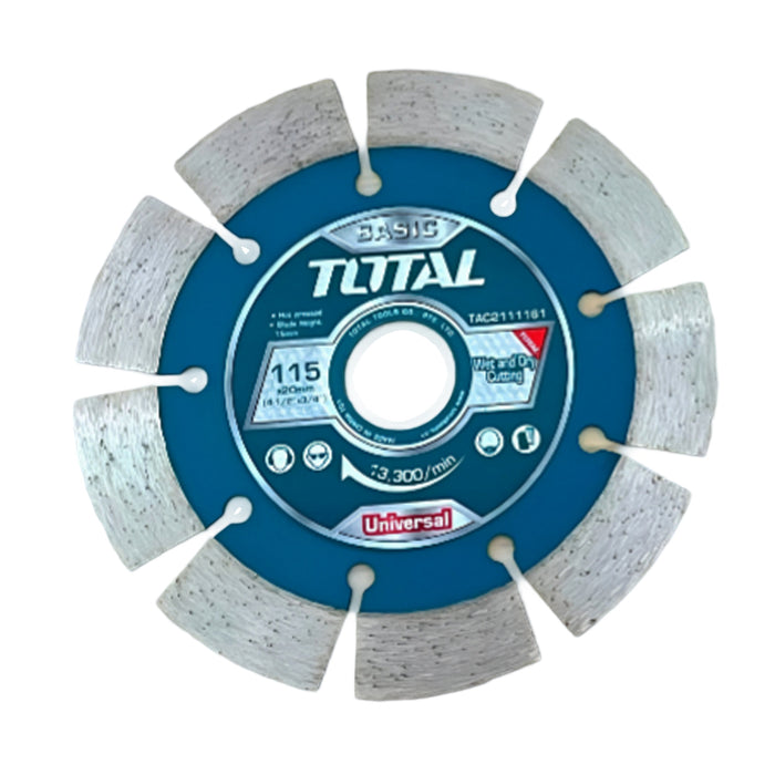 Đĩa cắt siêu mỏng 115x20mm TOTAL TAC2111161