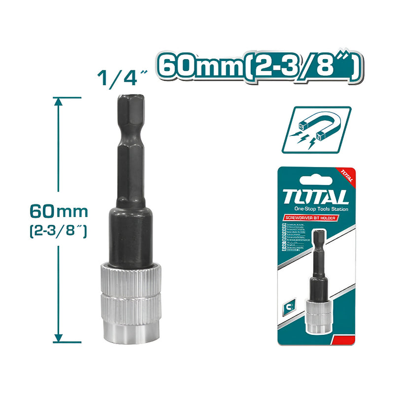 Đầu nối gắn mũi vít 1/4 inch TOTAL TAC462602