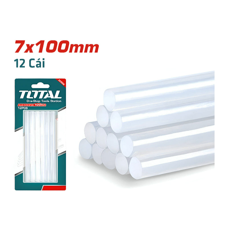 Bộ 12 keo dán 7x100mm TOTAL TACGT1071