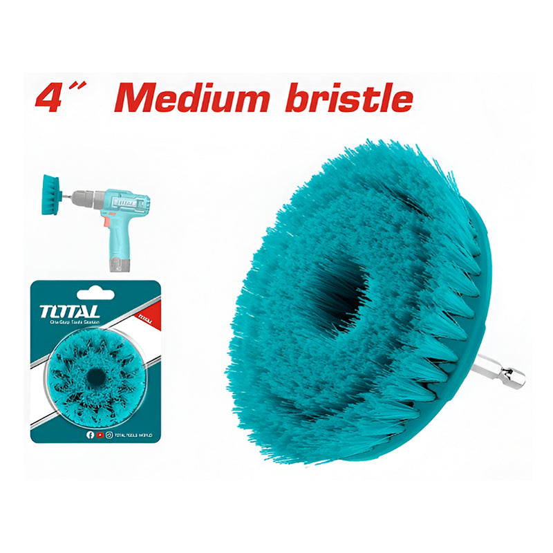 Bàn chải sợi dẻo 4 inch TOTAL TACM1041