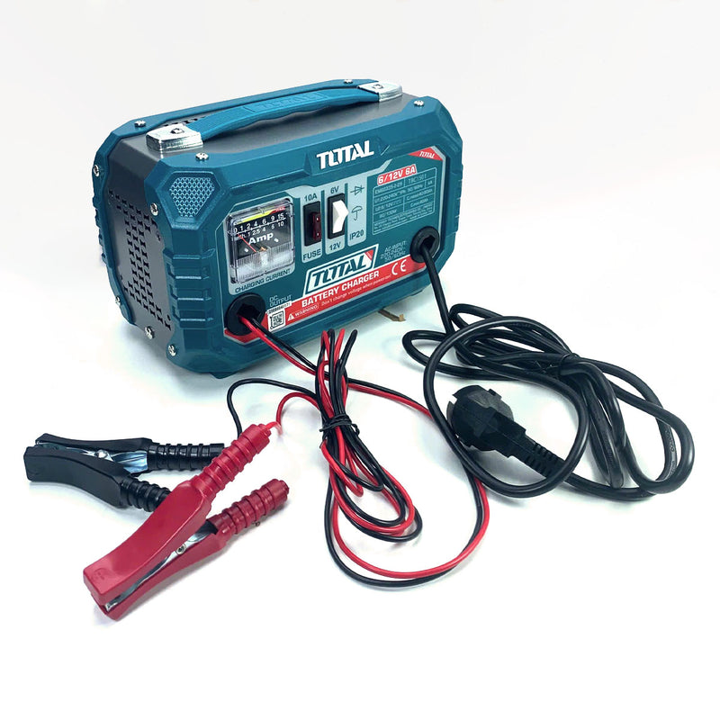 Máy sạc bình điện áp 6V/12V - 6A Total TBC1501