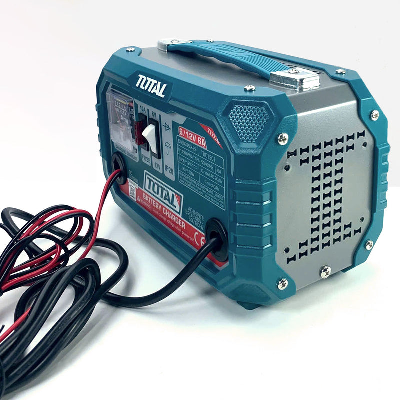 Máy sạc bình điện áp 6V/12V - 6A Total TBC1501