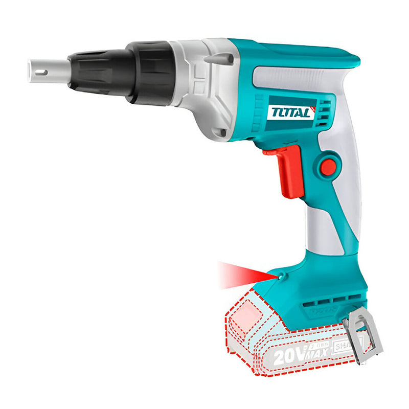 Máy siết vít tường/thạch cao dùng Pin Lithium-Ion 20V (khôngkèm Pin& sạc) TOTAL TDSLI2042006