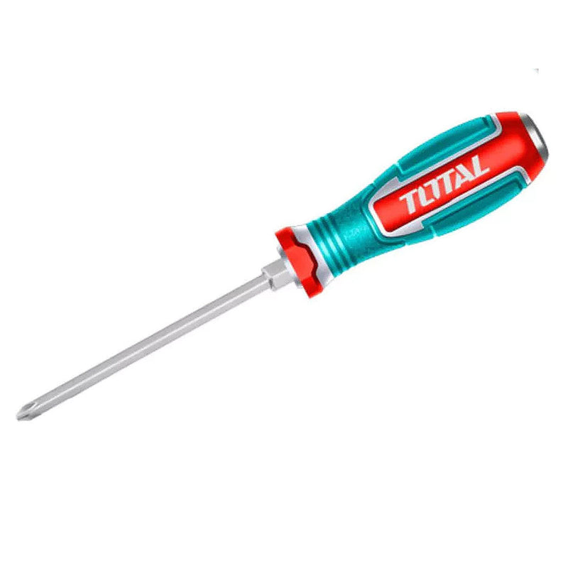 Tua vít đóng bake PH2 x 150mm có từ tính Total TGTPH2150